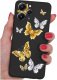 krainaGSM Etui do Xiaomi Redmi 12 4G WZORY |SILIKONOWE MATT CASE + SZKŁO 9H 1