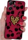 krainaGSM Etui do Xiaomi Redmi 12 4G WZORY |SILIKONOWE MATT CASE + SZKŁO 9H 1