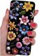 krainaGSM Etui do Xiaomi Redmi 12 4G WZORY |SILIKONOWE MATT CASE + SZKŁO 9H 1