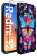 krainaGSM Etui do Xiaomi Redmi 12 4G WZORY |SILIKONOWE MATT CASE + SZKŁO 9H 2