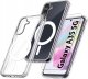 ETUI do Samsung A35 5G WZMACNIANE do MAGSAFE ANTI SHOCK CLEAR CASE + Szkło 1