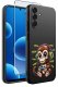 krainaGSM ETUI do Samsung A36 5G | wzory | SILIKONOWE MATT CASE + SZKŁO 9H 2