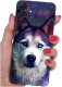 ETUI do Samsung A36 5G | WZORY | SILIKONOWE MATT CASE + SZKŁO 9H 1
