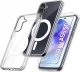 ETUI do Samsung A55 5G WZMACNIANE do MAGSAFE ANTI SHOCK CLEAR CASE + Szkło 1