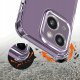 Etui PANCERNE do APPLE iPhone 13 / 14 SILIKON A-SHOCK CLEAR CASE + SZKŁO 9H 7