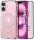 Etui do Apple iPhone 16 BROKATOWE do MagSafe CLEAR SHINE Szkło na ekran 1
