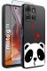 Etui do Motorola G75 5G | WZORY | SILIKONOWE MATT SZKŁO 9H 2