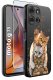 krainaGSM Etui do Motorola G75 5G | WZORY | SILIKONOWE MATT SZKŁO 9H 2