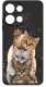 krainaGSM Etui do Motorola G75 5G | WZORY | SILIKONOWE MATT SZKŁO 9H 3