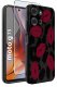 krainaGSM Etui do Motorola G75 5G | WZORY | SILIKONOWE MATT SZKŁO 9H 2
