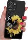 krainaGSM Etui do Motorola G75 5G | wzory | SILIKONOWE MATT SZKŁO 9H 1