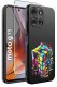 krainaGSM Etui do Motorola G75 5G | WZORY | SILIKONOWE MATT SZKŁO 9H 2