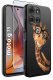krainaGSM Etui do Motorola G75 5G | WZORY | SILIKONOWE MATT SZKŁO 9H 2