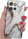 Etui do Motorola Moto EDGE 50 Neo WZORY |SILIKONOWE MATT CASE + SZKŁO 9H 1