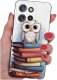 krainaGSM Etui do Motorola Moto EDGE 50 Neo WZORY |SILIKONOWE MATT CASE + SZKŁO 9H 1