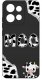 krainaGSM Etui do Motorola Moto EDGE 50 Neo WZORY SILIKONOWE MATT CASE + SZKŁO 9H 4