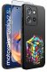 krainaGSM Etui do Motorola Moto EDGE 50 Neo WZORY SILIKONOWE MATT CASE + SZKŁO 9H 2