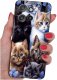 krainaGSM Etui do Motorola Moto EDGE 50 Neo Wzory | SILIKONOWE MATT CASE + SZKŁO 9H 1