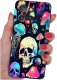 krainaGSM Etui do Motorola Moto EDGE 50 Neo wzory | SILIKONOWE MATT CASE + SZKŁO 9H 1
