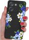 Etui do Motorola Moto EDGE 50 Neo WZORY |SILIKONOWE MATT CASE + SZKŁO 9H 1