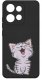 krainaGSM Etui do Motorola Moto EDGE 50 Neo wzory | SILIKONOWE MATT CASE + SZKŁO 9H 3