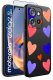 Etui do Motorola Moto EDGE 50 Neo WZORY |SILIKONOWE MATT CASE + SZKŁO 9H 2