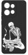 Etui do Motorola Moto EDGE 50 Neo WZORY |SILIKONOWE MATT CASE + SZKŁO 9H 3
