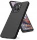 krainaGSM Etui do Motorola Moto EDGE 50 Neo silikonowe MATOWE CZARNE + Szkło ochronne 2