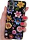 krainaGSM Etui do Motorola Moto Edge 30 Neo WZORY |SILIKONOWE MATT CASE + SZKŁO 9H 1