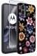 krainaGSM Etui do Motorola Moto Edge 30 Neo WZORY |SILIKONOWE MATT CASE + SZKŁO 9H 2