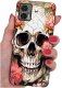 krainaGSM Etui do Motorola Moto Edge 30 Neo WZORY |SILIKONOWE MATT CASE + SZKŁO 9H 1