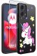 krainaGSM Etui do Motorola Moto G24 |G24 POWER |G04 |E14 WZORY |SILIKONOWE MATT SZKŁO 2