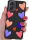 krainaGSM Etui do Motorola Moto G24 |G24 POWER |G04 |E14 WZORY |SILIKONOWE MATT SZKŁO 1