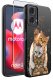 krainaGSM Etui do Motorola Moto G24 |G24 POWER |G04 |E14 WZORY |SILIKONOWE MATT SZKŁO 2