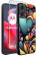 krainaGSM Etui do Motorola Moto G24 |G24 POWER |G04 |E14 WZORY |SILIKONOWE MATT SZKŁO 2