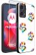 krainaGSM Etui do Motorola Moto G24 |G24 POWER |G04 |E14 WZORY |SILIKONOWE MATT SZKŁO 2