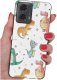 krainaGSM Etui do Motorola Moto G24 |G24 POWER |G04 |E14 WZORY |SILIKONOWE MATT SZKŁO 1