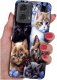 krainaGSM Etui do Motorola Moto G24 |G24 POWER |G04 |E14 WZORY |SILIKONOWE MATT SZKŁO 1