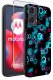 krainaGSM Etui do Motorola Moto G24 |G24 POWER |G04 |E14 WZORY |SILIKONOWE MATT szkło 2