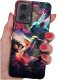 krainaGSM Etui do Motorola Moto G24 |G24 POWER |G04 |E14 WZORY |SILIKONOWE MATT SZKŁO 1