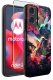 krainaGSM Etui do Motorola Moto G24 |G24 POWER |G04 |E14 WZORY |SILIKONOWE MATT SZKŁO 2