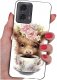 krainaGSM Etui do Motorola Moto G24 |G24 POWER |G04 |E14 WZORY |SILIKONOWE MATT SZKŁO 1