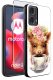 krainaGSM Etui do Motorola Moto G24 |G24 POWER |G04 |E14 WZORY |SILIKONOWE MATT SZKŁO 2