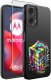 krainaGSM Etui do Motorola Moto G24 |G24 POWER |G04 |E14 WZORY |SILIKONOWE MATT szkło 2