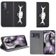 krainaGSM Etui do Motorola Moto G31 | G41 MAGNET WZORY CASE PORTFEL +SZKŁO 2
