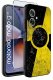 krainaGSM Etui do Motorola Moto G55 5G WZORY |SILIKONOWE MATT CASE + SZKŁO 9H 2