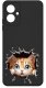 krainaGSM Etui do Motorola Moto G55 5G WZORY |SILIKONOWE MATT CASE + SZKŁO 9H 3