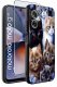 krainaGSM Etui do Motorola Moto G55 5G WZORY |SILIKONOWE MATT CASE + SZKŁO 9H 2