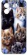 krainaGSM Etui do Motorola Moto G55 5G WZORY |SILIKONOWE MATT CASE + SZKŁO 9H 3