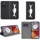krainaGSM Etui do Motorola Moto G75 5G MAGNET WZORY CASE PORTFEL + SZKŁO 9H 3